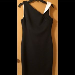 Asymmetrical sheath dress